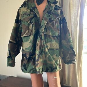 Camouflage Army  Jacket